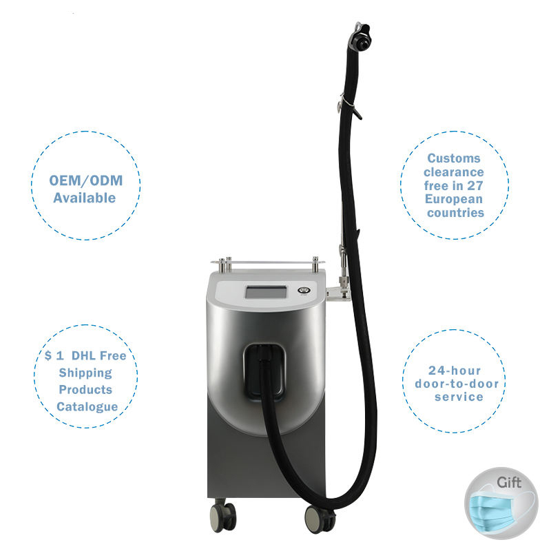 2023 Skin Cooler Zimmer Cryo Skin Cooling Machine Laser Treatment Reduce The Pain
