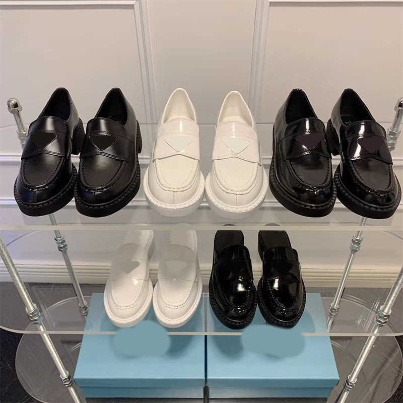 Dress Shoes Thick Soled Lofer Shoes Women's Summer Triangle Small Leather Shoes p brand Thick Heel Slip on Shoes 230209, White half trailer
Dress Shoes Thick Soled Lofer Shoes Women's Summer Triangle Small Leather Shoes p brand Thick Heel Slip on Shoes 230209, White half trailer
