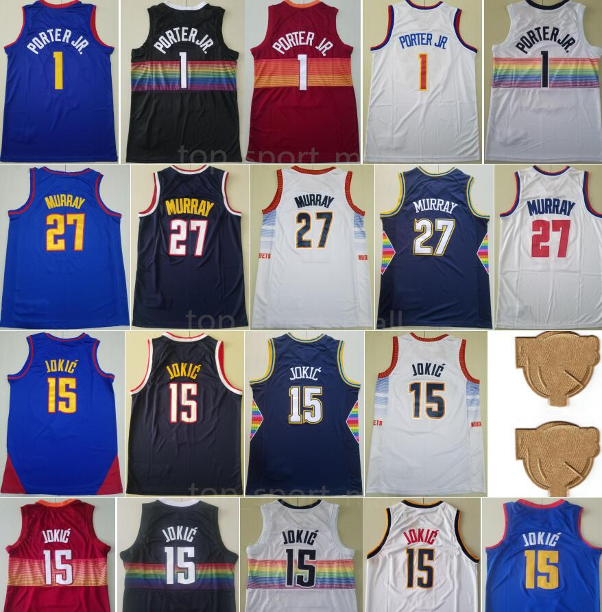 Finals 2023 Basketball 15 Nikola Jokic Jerseys 27 Jamal Murray Jersey 1 Michael Porter Jr Shirt Champions City Men Earned Blue White Black Sport Team Color, Photo 5
Finals 2023 Basketball 15 Nikola Jokic Jerseys 27 Jamal Murray Jersey 1 Michael Porter Jr Shirt Champions City Men Earned Blue White Black Sport Team Color, Photo 5
