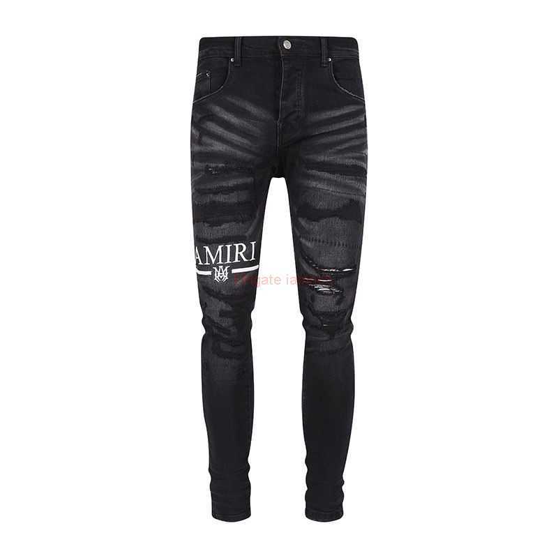 Designer Clothing Amires Jeans Denim Pants Amies New Jeans Mens Black Perforated Embroidered American High Street Pants Slim Fit Trend Small Foot Pants Slp Distress
Designer Clothing Amires Jeans Denim Pants Amies New Jeans Mens Black Perforated Embroidered American High Street Pants Slim Fit Trend Small Foot Pants Slp Distress