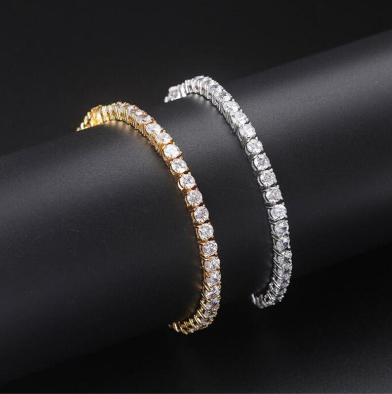 Rock Tennis Chains Hip-hop Tide Men's Bracelet Zircon-microencased 5mm 4mm 3mm Bracelet Tennis bracelets For Men And Women Iced Out Jewelry Luxury Men Bracelets
Rock Tennis Chains Hip-hop Tide Men's Bracelet Zircon-microencased 5mm 4mm 3mm Bracelet Tennis bracelets For Men And Women Iced Out Jewelry Luxury Men Bracelets