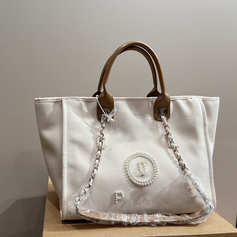 Casual Tote Composite Bag Beach shopping shoulder messenger bag handbag Mixed Fibers Large capacity fashionable purse pearl embroidery with handle Bag 38CM, Green
Casual Tote Composite Bag Beach shopping shoulder messenger bag handbag Mixed Fibers Large capacity fashionable purse pearl embroidery with handle Bag 38CM, Green