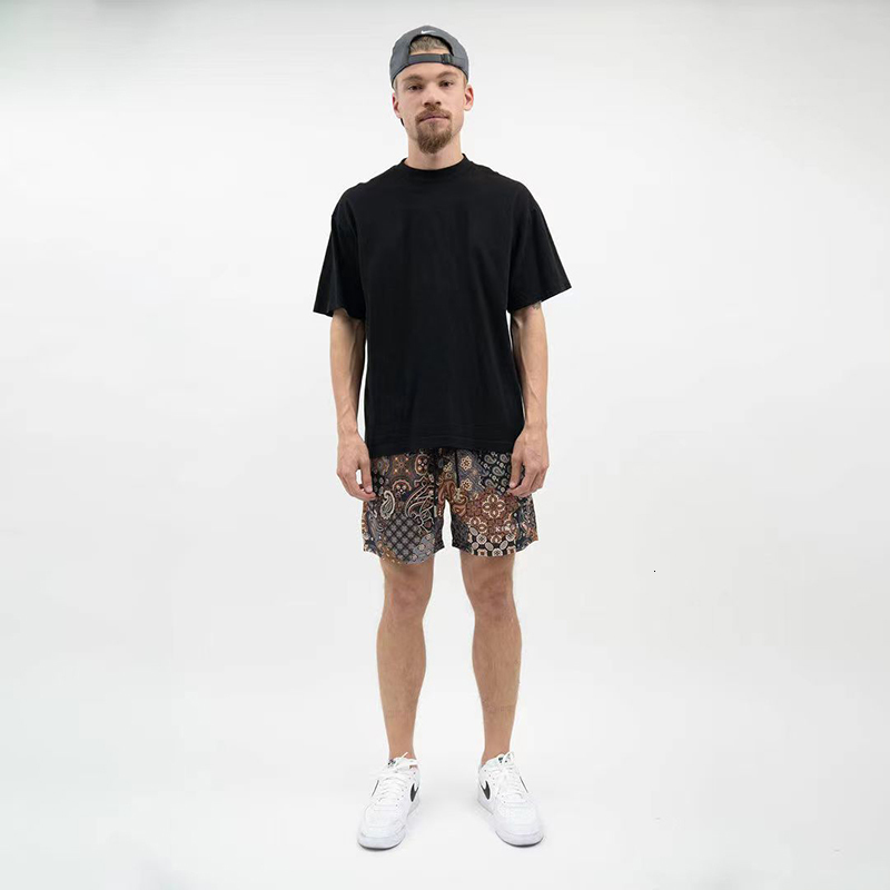 Mens Shorts Summer Fashion Printed For Men QuickDrying Breathable Casual Gym Basketball Training Mesh Beach 230522