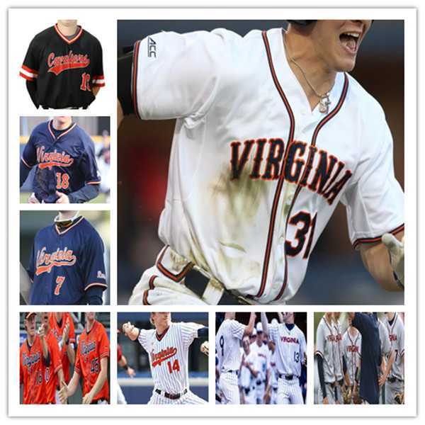 Ncaa Virginia UVA Baseball Jersey Tyler Campbell Cole Harness Hunter Meador Clay Taylor JoJo Kelliher DJ Dickson Bret Roberts Jacob Stuart Hunter Anderson Bingham, Man grey 
Ncaa Virginia UVA Baseball Jersey Tyler Campbell Cole Harness Hunter Meador Clay Taylor JoJo Kelliher DJ Dickson Bret Roberts Jacob Stuart Hunter Anderson Bingham, Man grey