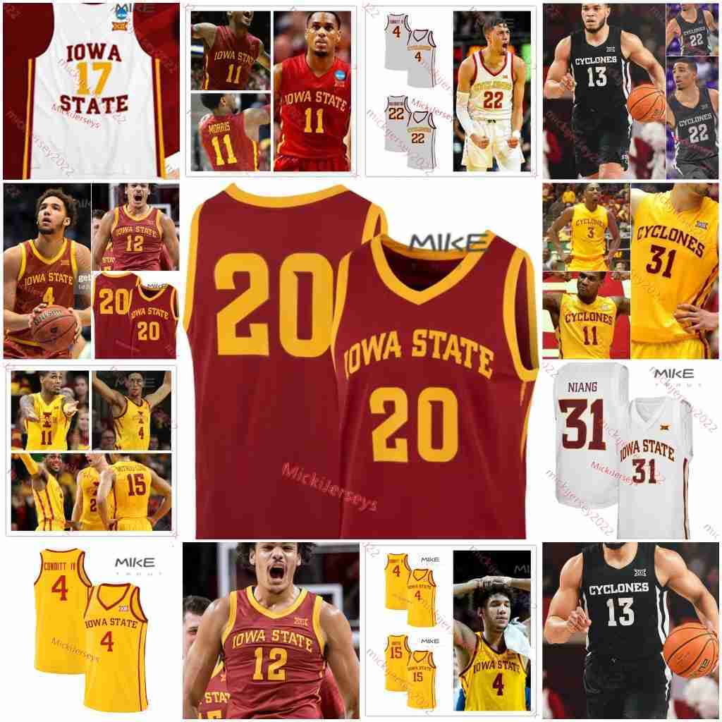 Iowa State Cyclones Basketball Jersey Custom Stitched Tre King Eli King Caleb Grill Tamin Lipsey Demarion Watson Aljaz Kunc Robert Jones Gabe Kalscheur Jerseys, Iowa state gold
Iowa State Cyclones Basketball Jersey Custom Stitched Tre King Eli King Caleb Grill Tamin Lipsey Demarion Watson Aljaz Kunc Robert Jones Gabe Kalscheur Jerseys, Iowa state gold