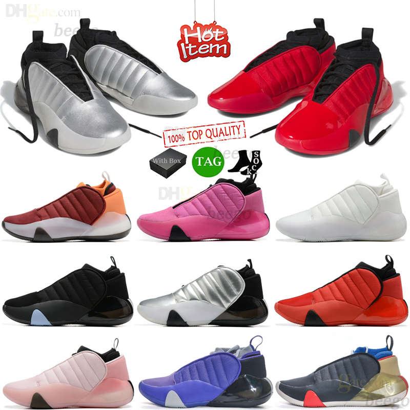 Harden Vol. 7 Gca Men Basketball Shoes Silver Metallic Triple White Lucid Fuchsia Core Black Scarlet Outdoor Men Sneakers Size 40-46, #2
Harden Vol. 7 Gca Men Basketball Shoes Silver Metallic Triple White Lucid Fuchsia Core Black Scarlet Outdoor Men Sneakers Size 40-46, #2