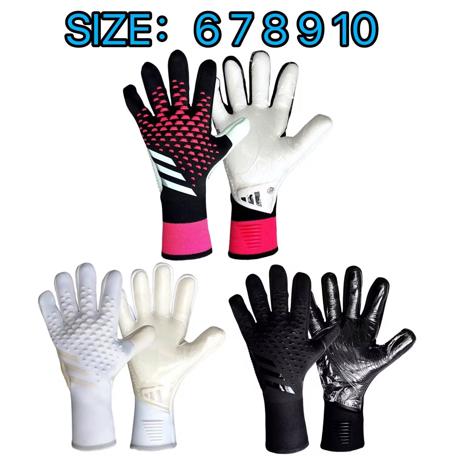 2023 New Goalkeeper Gloves Professional Men's Football Gloves Adult and Children's Thickened Goalkeeper Football Gloves, Red
2023 New Goalkeeper Gloves Professional Men's Football Gloves Adult and Children's Thickened Goalkeeper Football Gloves, Red