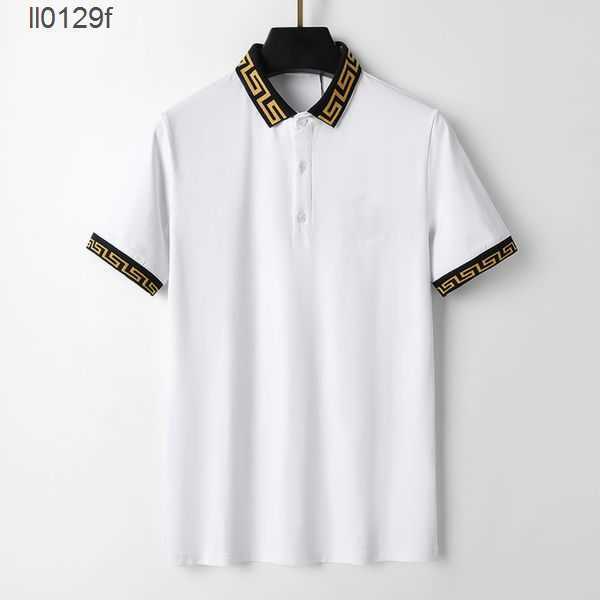 2023 Mens Stylist Polo Shirts Luxury Italian Men's Polos Designer Clothing Short Sleeves Fashion Summer A portrait T-Shirts vercace shirt Tops black white M-3XL BKU4
2023 Mens Stylist Polo Shirts Luxury Italian Men's Polos Designer Clothing Short Sleeves Fashion Summer A portrait T-Shirts vercace shirt Tops black white M-3XL BKU4