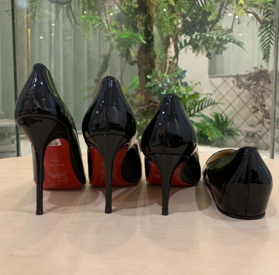 Dress Shoes Designer Women High Heel Shoes Red Shiny Bottoms 8cm 10cm 12cm Thin Heels Black Nude Patent Leather Woman Pumps with dust bag 34-44, 17
Dress Shoes Designer Women High Heel Shoes Red Shiny Bottoms 8cm 10cm 12cm Thin Heels Black Nude Patent Leather Woman Pumps with dust bag 34-44, 17