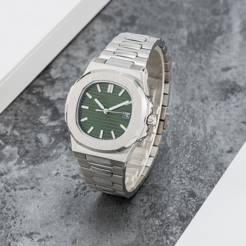 New Men's Watch Automatic Movement Stainless Steel Strap Original Buckle Super Glow, Color2
New Men's Watch Automatic Movement Stainless Steel Strap Original Buckle Super Glow, Color2