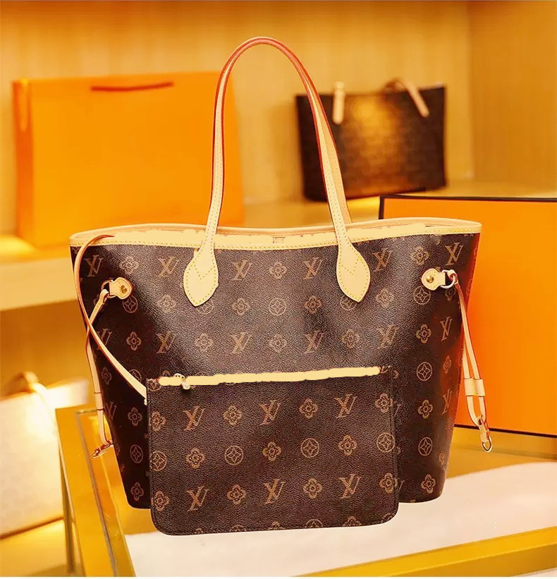 8 colors lattice 2pcs New fashion women handbags ladies designer composite bags lady clutch bag shoulder tote female purse wallet MM Louise vuitton #19, Brown flower
8 colors lattice 2pcs New fashion women handbags ladies designer composite bags lady clutch bag shoulder tote female purse wallet MM Louise vuitton #19, Brown flower