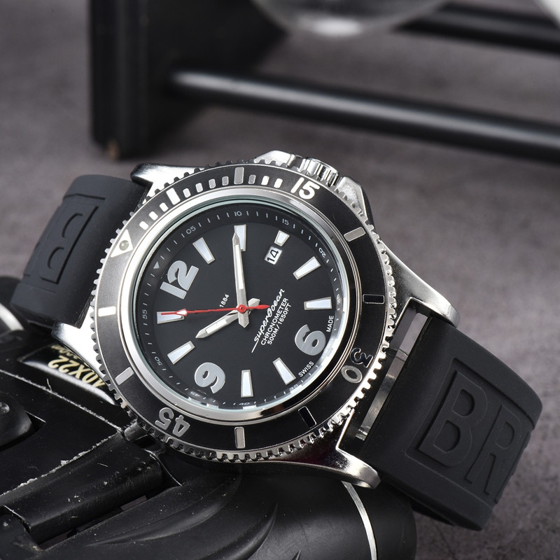 WristWatches for 2023 New mens Watches Three stitches Quartz Watch 1884 Top Luxury Brand Rubber Belt men accessories Round shape Fashion Breitl watches
WristWatches for 2023 New mens Watches Three stitches Quartz Watch 1884 Top Luxury Brand Rubber Belt men accessories Round shape Fashion Breitl watches