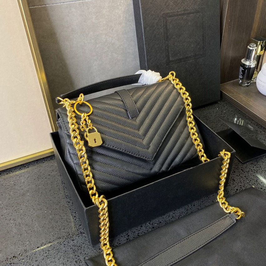 Women luxury brand Shoulder Bags Totes Chains Double Flap Genuine Leather Handbag Fashion Designer Cross Body purse Calfskin Caviar Classic Diamond Quilted Bag, 13
Women luxury brand Shoulder Bags Totes Chains Double Flap Genuine Leather Handbag Fashion Designer Cross Body purse Calfskin Caviar Classic Diamond Quilted Bag, 13