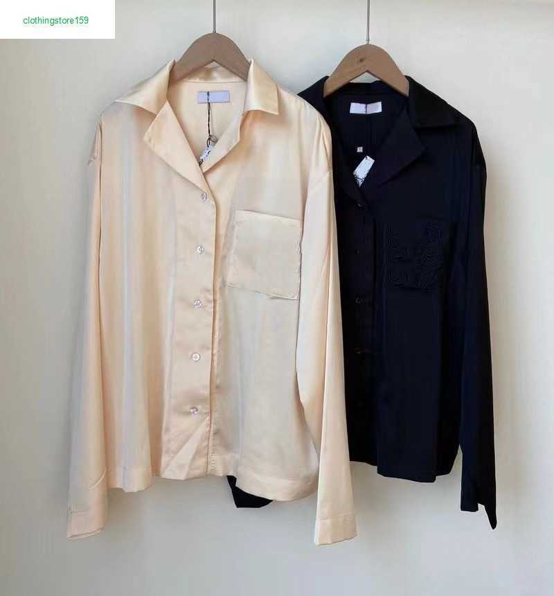 Womens Blouses Shirts Anagram Tops Fashion Classic Summer New Paris T-shirt Plus Size Long Sleeve Femme Pocket Letter Embroidery, Beige
Womens Blouses Shirts Anagram Tops Fashion Classic Summer New Paris T-shirt Plus Size Long Sleeve Femme Pocket Letter Embroidery, Beige