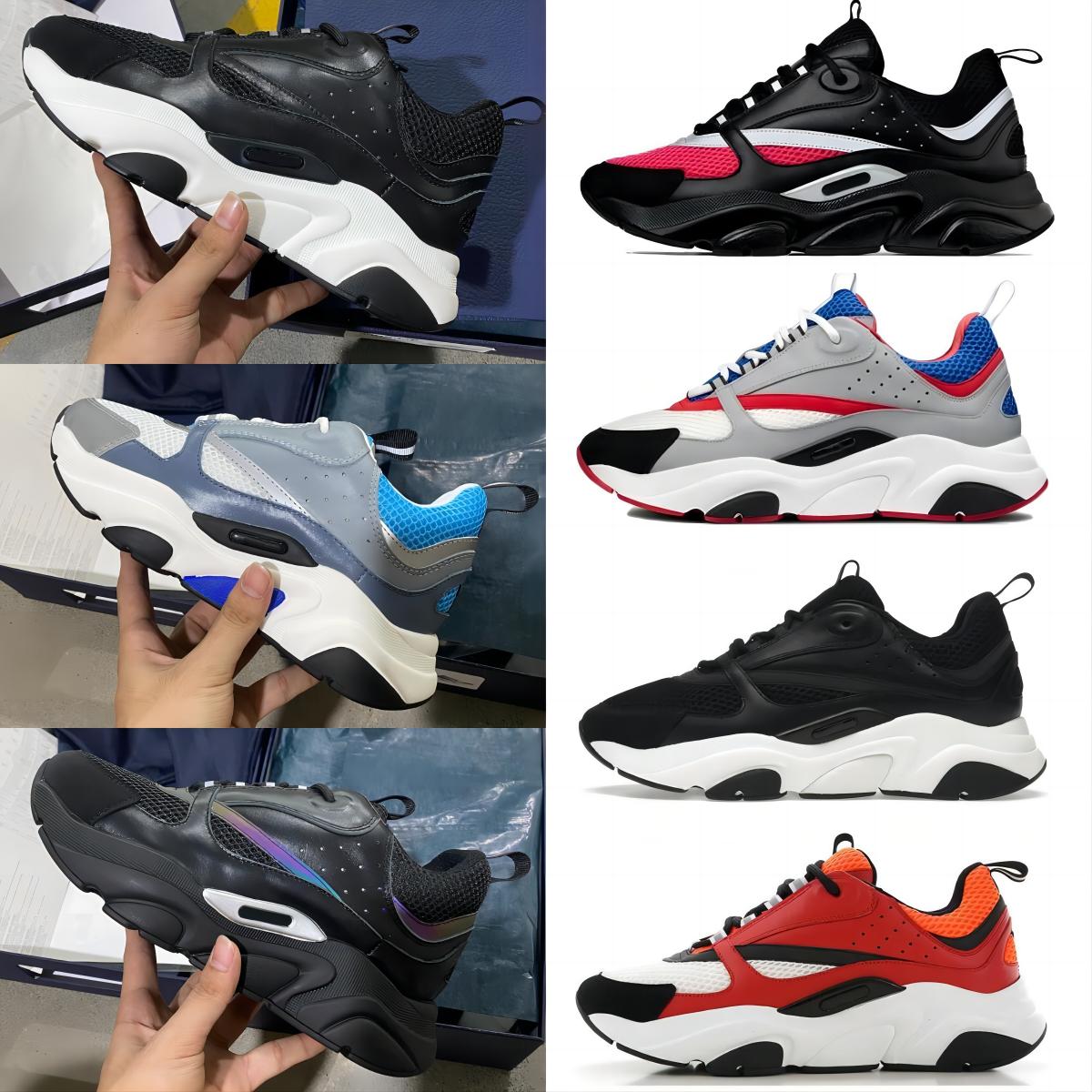 B22 Casual Shoes Reflective Sneakers Mens Women Trainers Calfskin Patchwork Sneaker oblique Technical Shoe Platform Vintage Shoess 35-46, Color 23
B22 Casual Shoes Reflective Sneakers Mens Women Trainers Calfskin Patchwork Sneaker oblique Technical Shoe Platform Vintage Shoess 35-46, Color 23