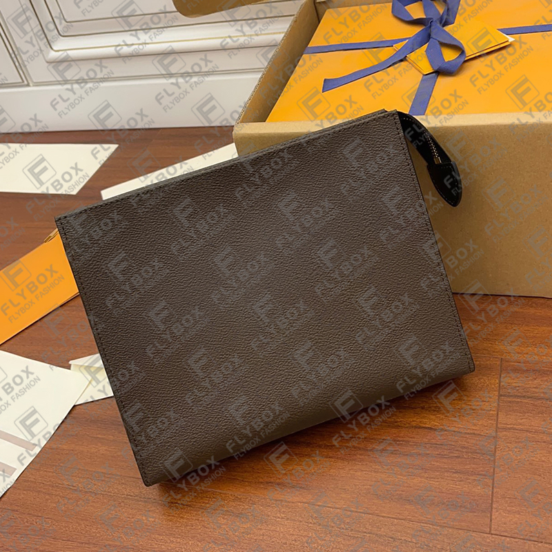 M46037 Poche Toilette NM Cosmetic Bag Totes Clutch Bag Woman Fashion Luxury Designer Handbag Wallet TOP Quality Purse Fast Delivery