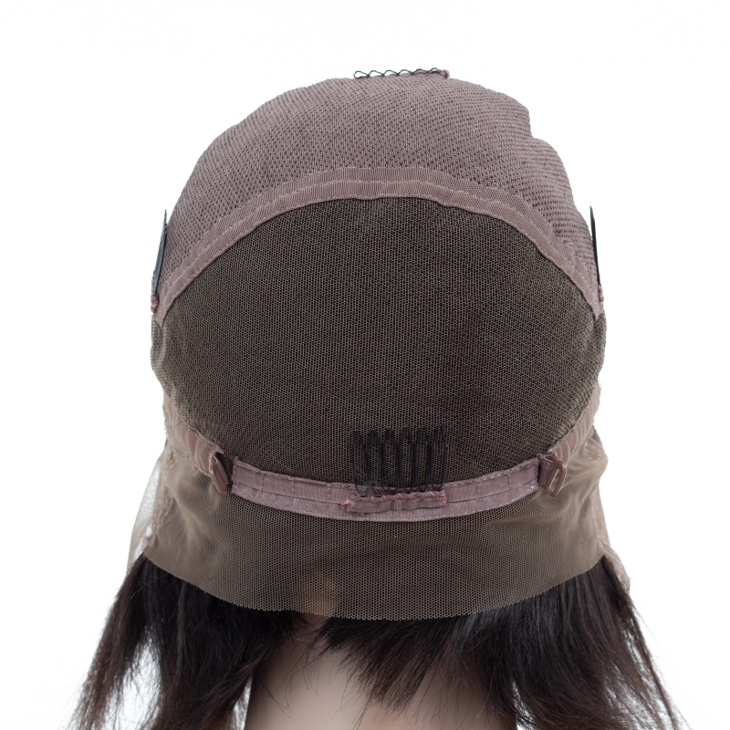 Yirubeauty 13X4 Lace Front Bob Wig Silky Straight Peruvian Brazilian Human Hair Virgin Hair 10-16inch 150% 180% 210% Density Natural Color