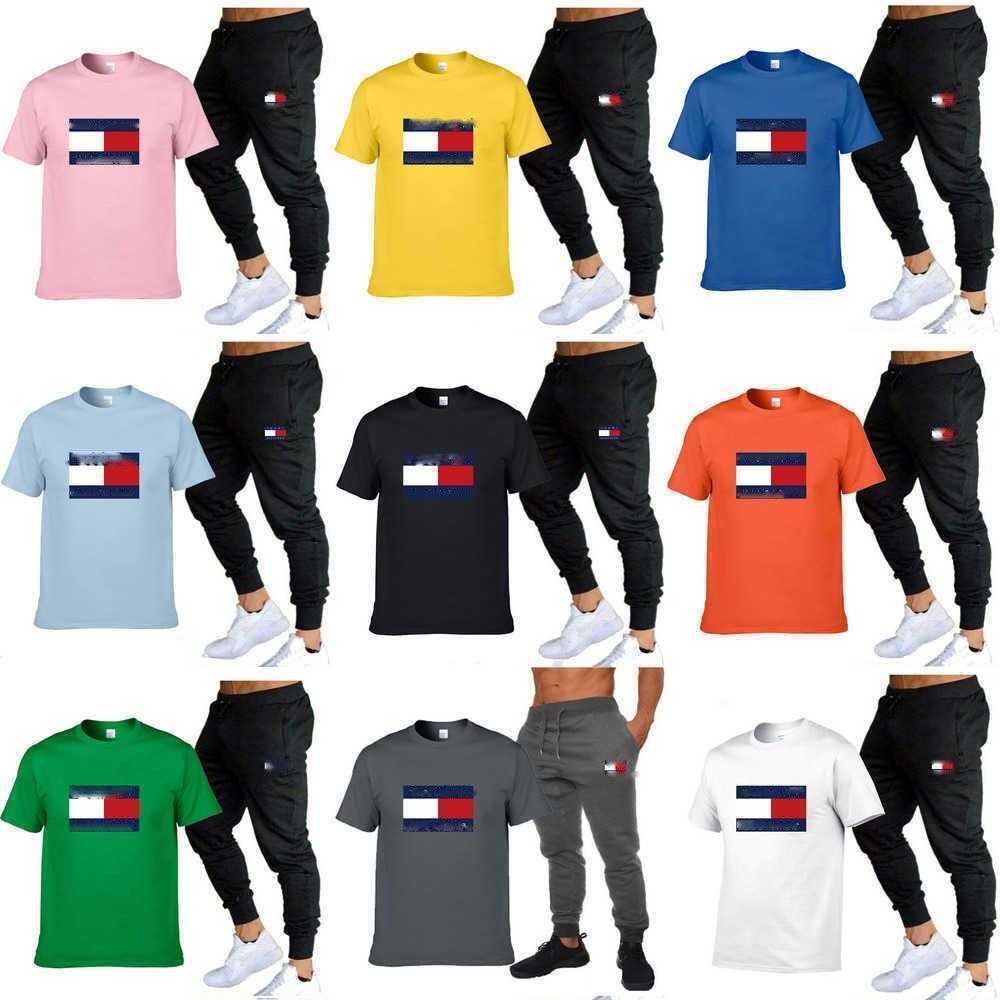 Summer Designer Plus Size Mens Tracksuits 3XL Brand Printed Sportswear Cotton Outfits Short Sleeve T Shirt 2 Piece Pants Set, #23
Summer Designer Plus Size Mens Tracksuits 3XL Brand Printed Sportswear Cotton Outfits Short Sleeve T Shirt 2 Piece Pants Set, #23