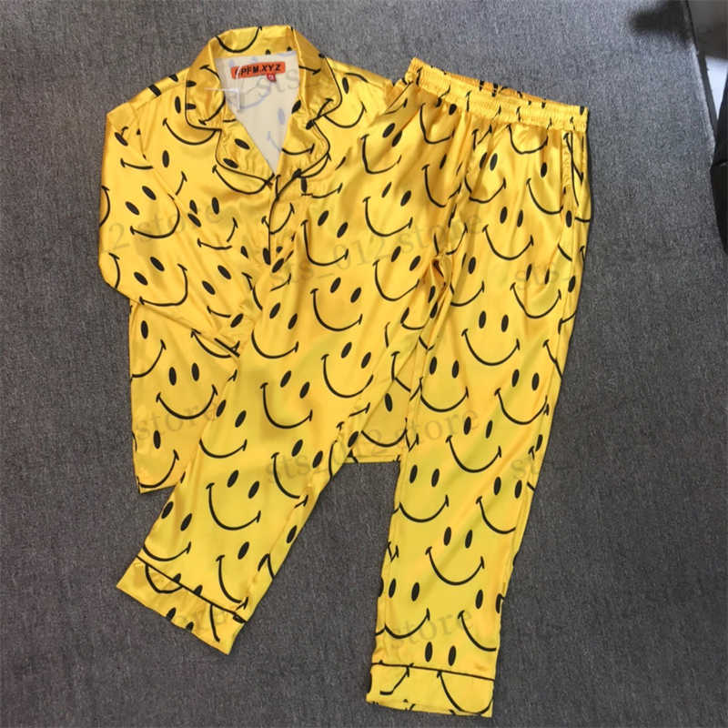 Men's Casual Shirts CPFM.XYZ Pajamas Set Shirts Full Printing Smiling Face Long Sleeve Tops Soft Fabric Yellow Green CPFM Shirts for Men Women T230523, Yellow set
Men's Casual Shirts CPFM.XYZ Pajamas Set Shirts Full Printing Smiling Face Long Sleeve Tops Soft Fabric Yellow Green CPFM Shirts for Men Women T230523, Yellow set