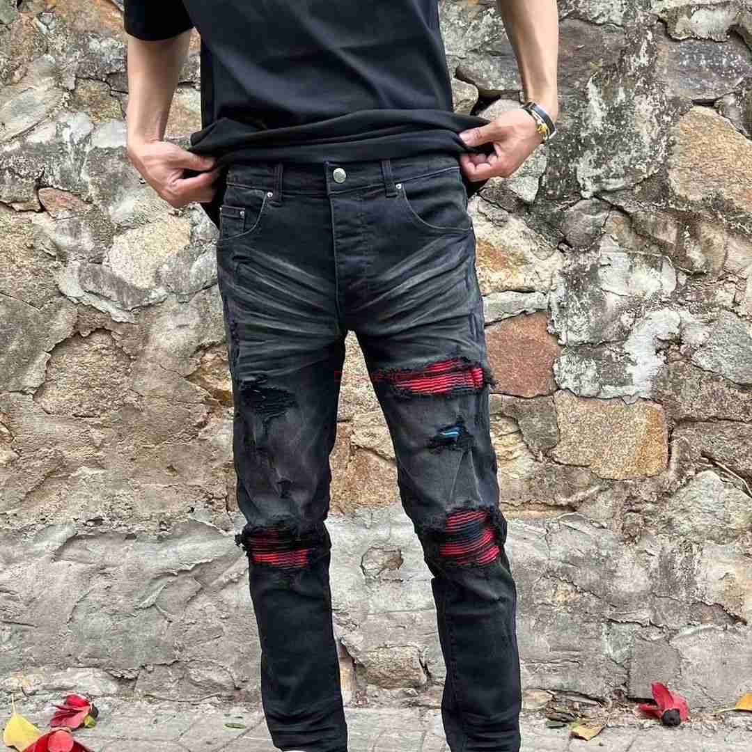 Designer Clothing Amires Jeans Denim Pants 2023 New Fashion High Street Trendy Mens Broken Black Jeans with Pleated Patches Washable Pants Amies 3022 Distressed Rip
Designer Clothing Amires Jeans Denim Pants 2023 New Fashion High Street Trendy Mens Broken Black Jeans with Pleated Patches Washable Pants Amies 3022 Distressed Rip