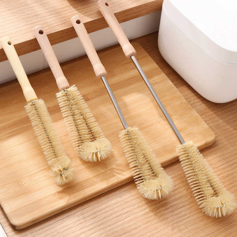 Cleaning Brushes Wooden Long Handle Bottle Brush Kitchen Cleaning Tool Drink Wineglass Bottle Glass Cup Scrubber G230523
Cleaning Brushes Wooden Long Handle Bottle Brush Kitchen Cleaning Tool Drink Wineglass Bottle Glass Cup Scrubber G230523