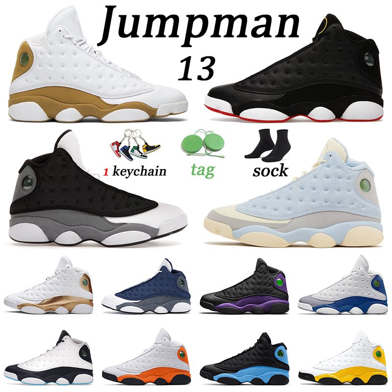 Jumpman 13 Newest Basketball Shoes Wheat 13s Mens Trainers SoleFly Black Flint DMP Playoffs French Blue Obsidian University Blue Men Women Sneakers Sports Size US 13, # 36-47 black flint
Jumpman 13 Newest Basketball Shoes Wheat 13s Mens Trainers SoleFly Black Flint DMP Playoffs French Blue Obsidian University Blue Men Women Sneakers Sports Size US 13, # 36-47 black flint