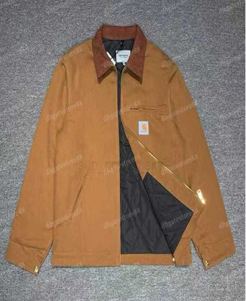 Carhart Designer Mens Jackets wip thick Detroit American work clothes cotton jacket men women couple Breathable design 63ess, Black (thickened with cotton)
Carhart Designer Mens Jackets wip thick Detroit American work clothes cotton jacket men women couple Breathable design 63ess, Black (thickened with cotton)