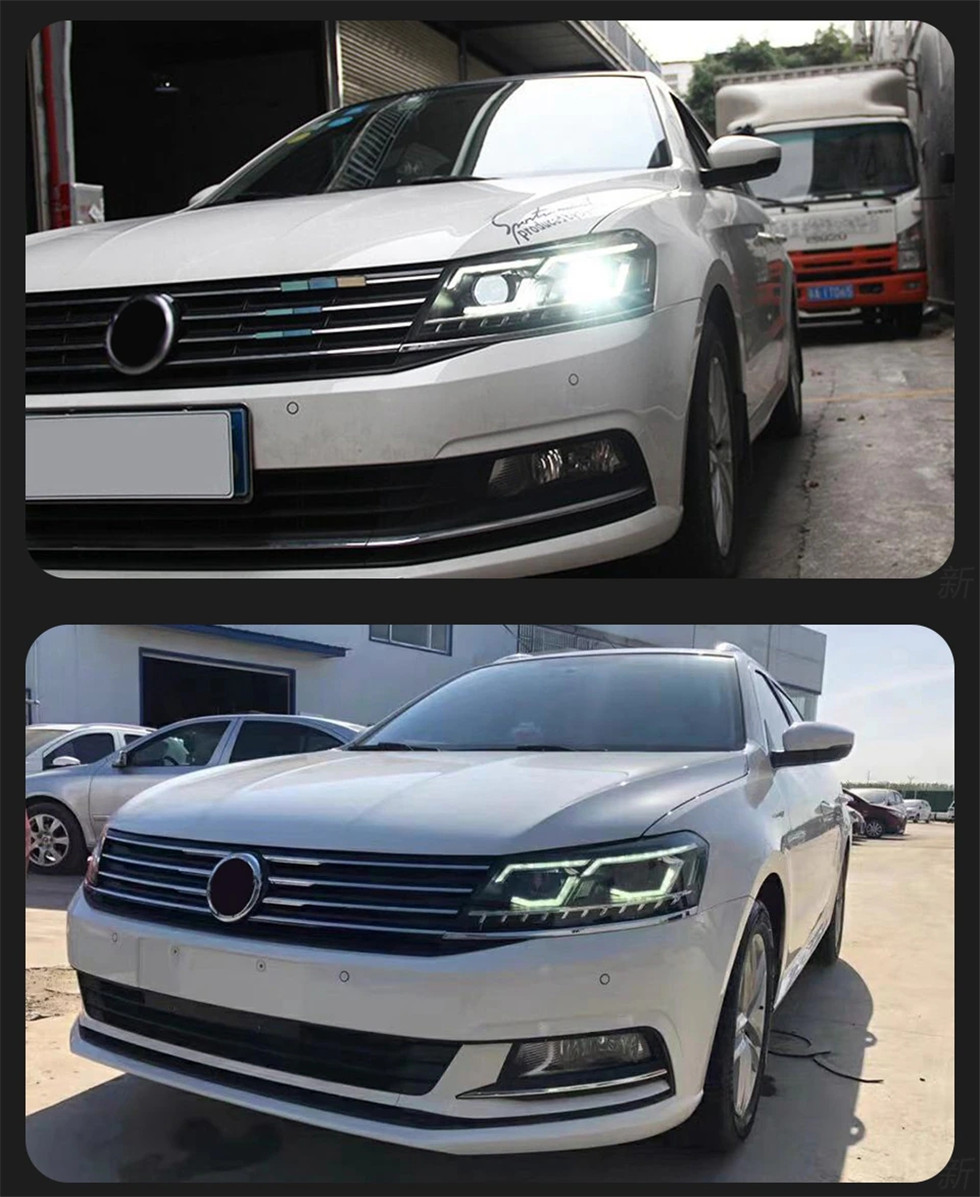 Car Styling for VW Passat B7 Headlights 20 11-20 16 LED Headlight DRL Hid Head Lamp Bi Xenon Projector Lens