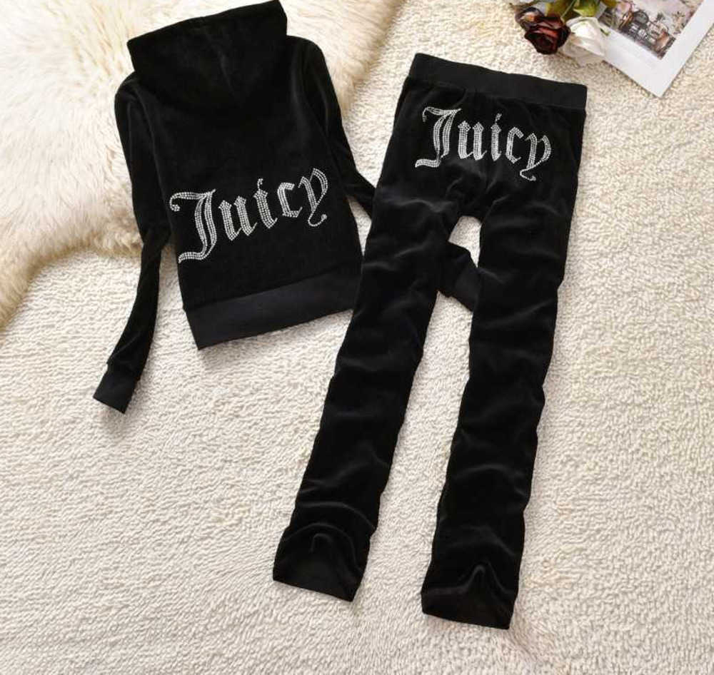 Designer Juicy Corture Women's Tracksuits Velevt Two Piece Set Diamonds Hoodie Crop Jacket and Joggers Pants Outfits Streetwear Jogging Breathable design 68ess, 605 carbon gray
Designer Juicy Corture Women's Tracksuits Velevt Two Piece Set Diamonds Hoodie Crop Jacket and Joggers Pants Outfits Streetwear Jogging Breathable design 68ess, 605 carbon gray