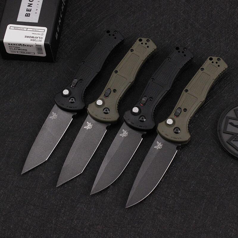 Benchmade 9070BK/9071BK Claymore AUTO Folding Knife Outdoor Camping Hunting Pocket Tactical EDC Tools 9070BK-1/9071BK-1 BM42 9071 9070 9400 9600 Knives
Benchmade 9070BK/9071BK Claymore AUTO Folding Knife Outdoor Camping Hunting Pocket Tactical EDC Tools 9070BK-1/9071BK-1 BM42 9071 9070 9400 9600 Knives