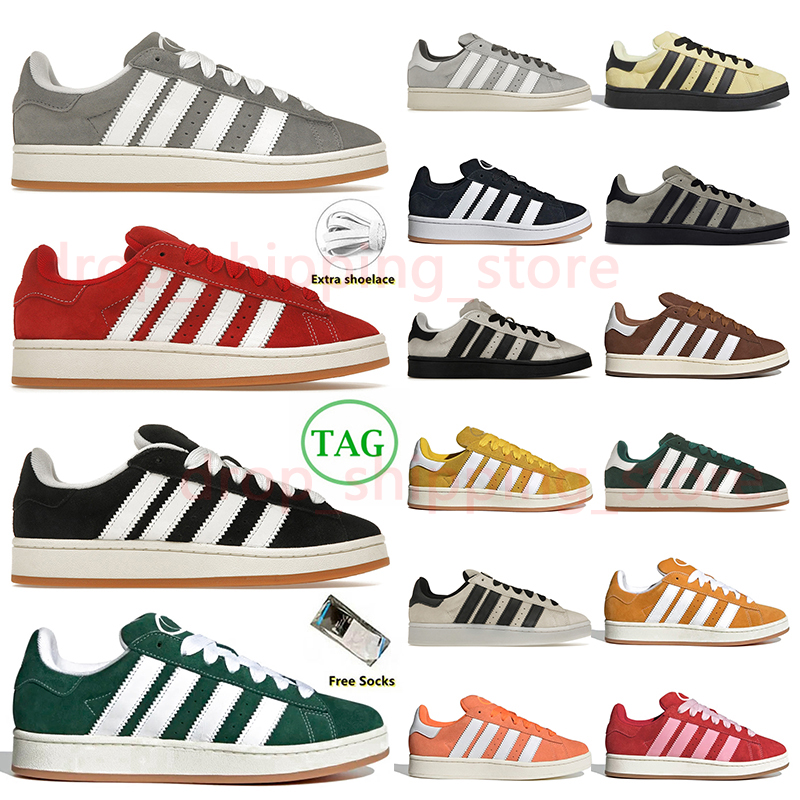 

2023 Fashion Campus 00s For Mens Women Shoes Designer OG Core Black Grey Batter Scarlet Cloud White Dark Green Almost Yellow Aluminum Trainers Sneakers Outdoor 36-45, B5