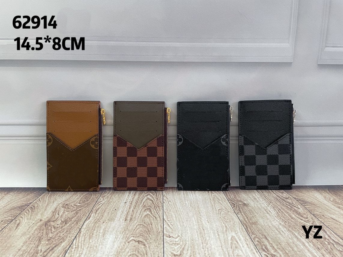 Designer Card Holder Wallet Short Case Purse Quality Pouch Quilted Genuine Leather Womens Men Purses Mens Key Ring Credit Coin Clutch Mini Bag Brown Canvas, 20
Designer Card Holder Wallet Short Case Purse Quality Pouch Quilted Genuine Leather Womens Men Purses Mens Key Ring Credit Coin Clutch Mini Bag Brown Canvas, 20