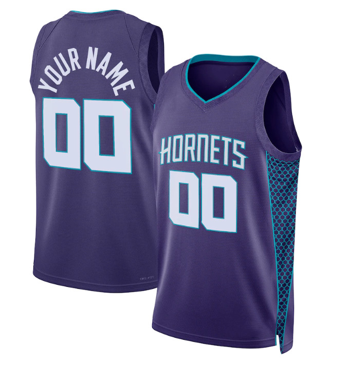 25 26 LaMelo Ball Hornet City Basketball Jerseys Kon Knueppel Brandon Miller Coby White Miles Bridges Moussa Diabate Josh Green Tidjane Salaun New Cus