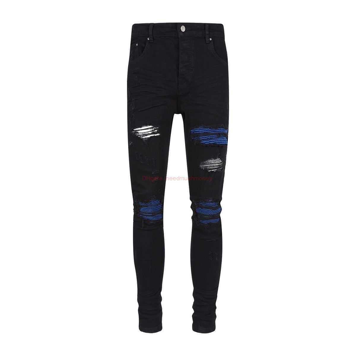 Designer Clothing Amires Jeans Denim Pants Amies 2023 New High Street Fashion Brand Fashion Mens Black Perforated Blue Pleated Patch Denim Pants Ca1066 Distressed R
Designer Clothing Amires Jeans Denim Pants Amies 2023 New High Street Fashion Brand Fashion Mens Black Perforated Blue Pleated Patch Denim Pants Ca1066 Distressed R