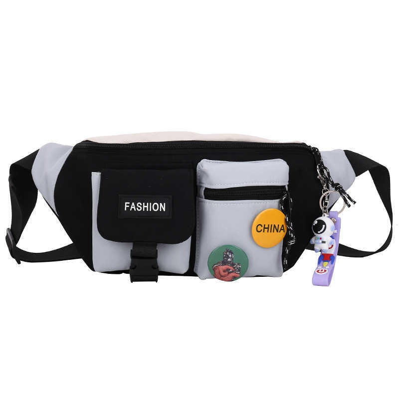 Waist Bag Fanny Pack Adjustable Strap And Buckle Couple Chest Bag Female 2023 New Korean Version Male and Student Messenger Sports 230523