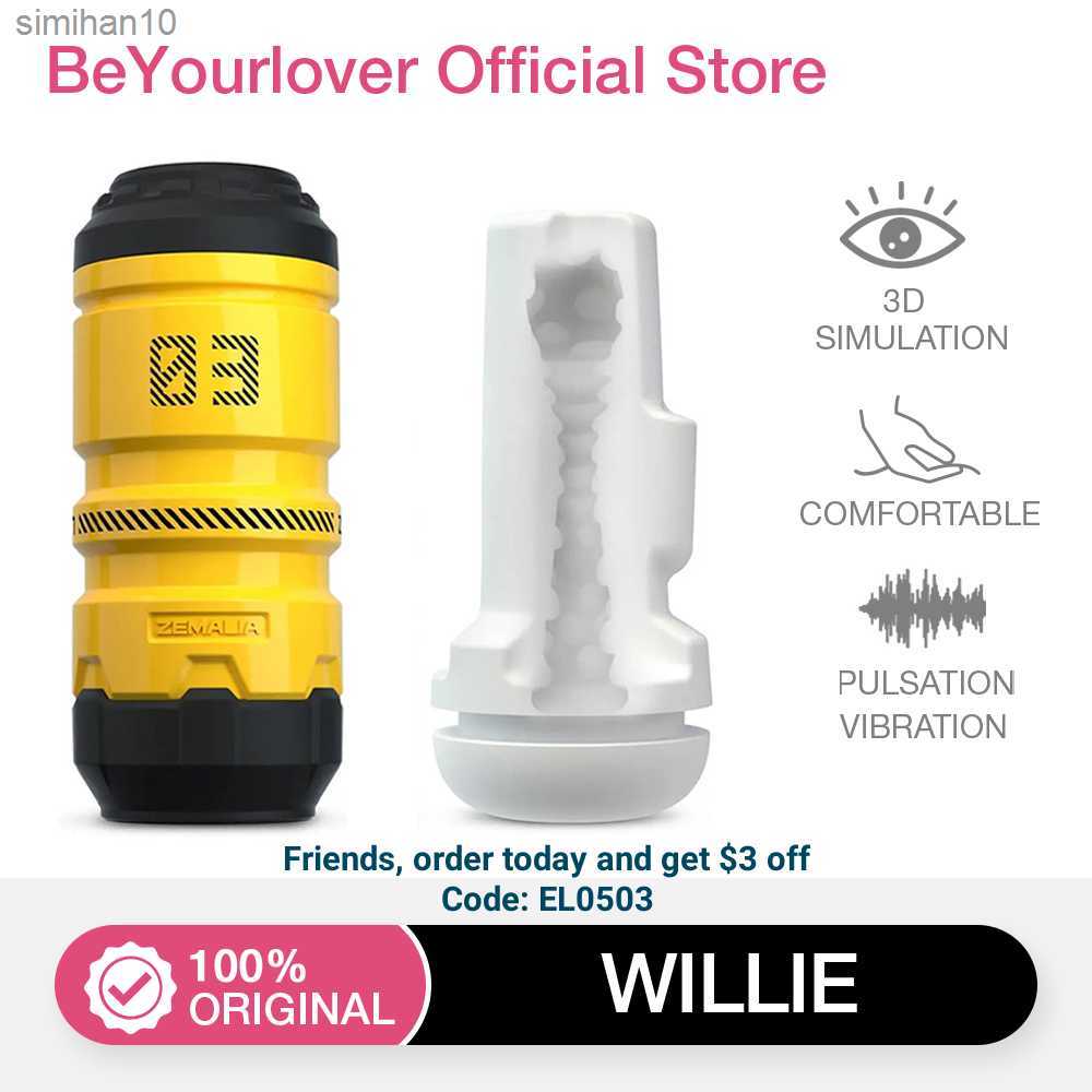 Masturateurs Zemalia Masturn Masturbator Sex Toy tasse avec vibration automatique Sleeve 3D TEXTURANT SILICONE POCKE POCKE POCKE L230518