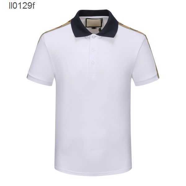 Designer men's Polo Shirt black and white red light luxury short sleeve stitching 100% cotton classic letter Business Casual lapel fashion slim 3XL AA02
Designer men's Polo Shirt black and white red light luxury short sleeve stitching 100% cotton classic letter Business Casual lapel fashion slim 3XL AA02