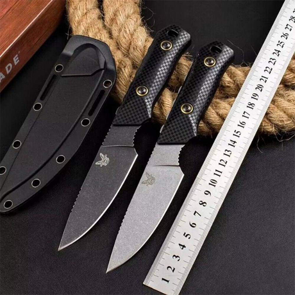 BM15600 Benchmade Fixed Blade Knife D2 Steel Outdoor Straight Fishing Knife Jungle Wilderness Survival Hunting Knives High Hardness 193
BM15600 Benchmade Fixed Blade Knife D2 Steel Outdoor Straight Fishing Knife Jungle Wilderness Survival Hunting Knives High Hardness 193