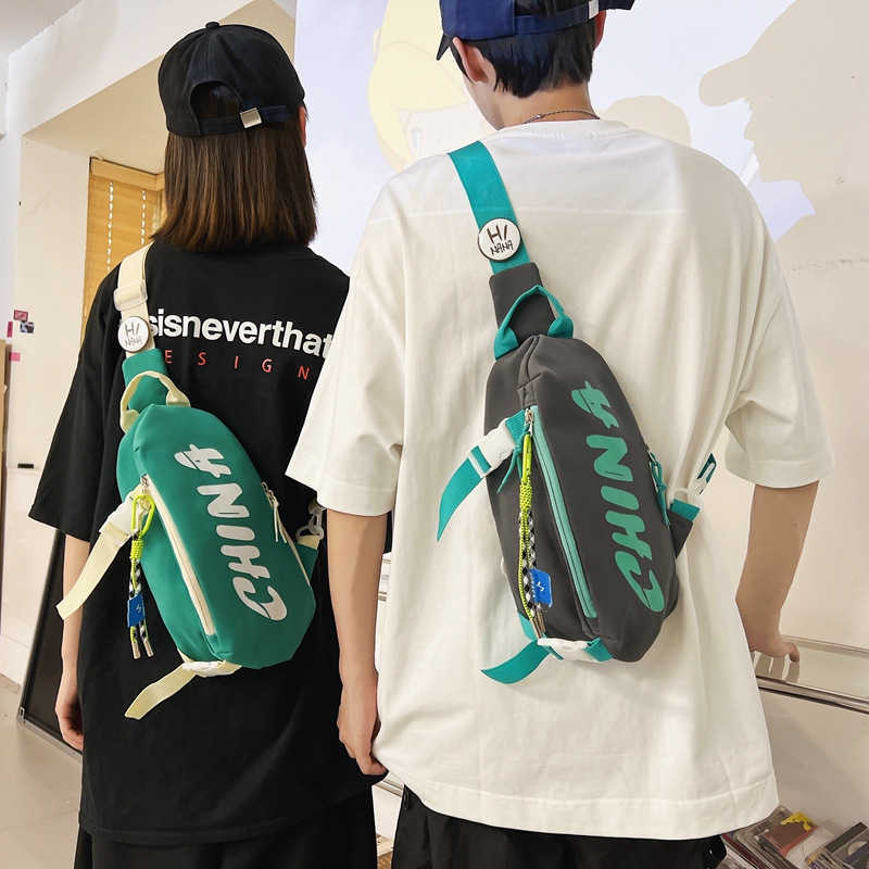 Waist Bag Fanny Pack Adjustable Strap And Buckle Ins Fashion Brand Chest Bag Women s Sports Men s Single Shoulder Messenger Large Capacity 230523