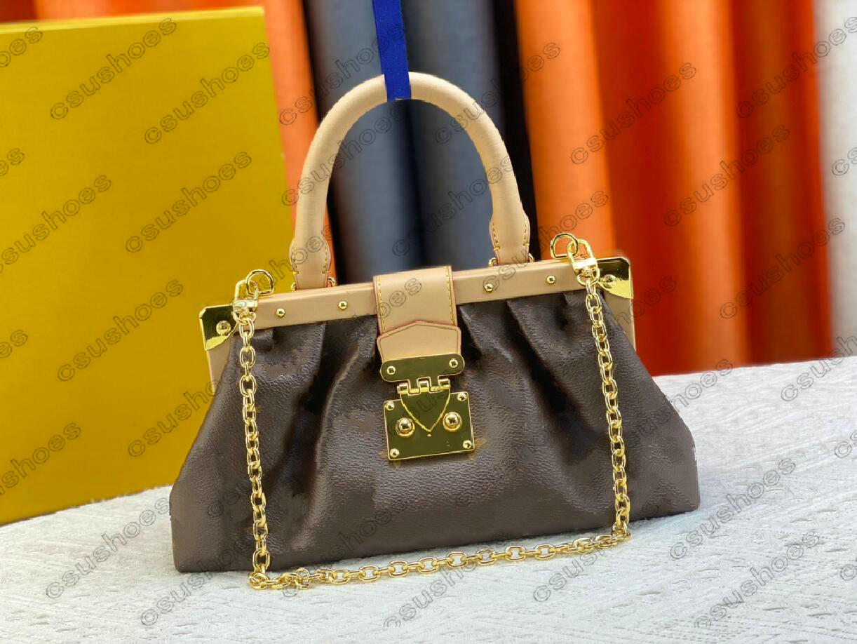 Designer Clutch Handbag Purse Chains M46544 Shoulder Bags All Steel Hardware Handbags Canvas Leather Handle Telescopic Swivel Joint Tote
Designer Clutch Handbag Purse Chains M46544 Shoulder Bags All Steel Hardware Handbags Canvas Leather Handle Telescopic Swivel Joint Tote