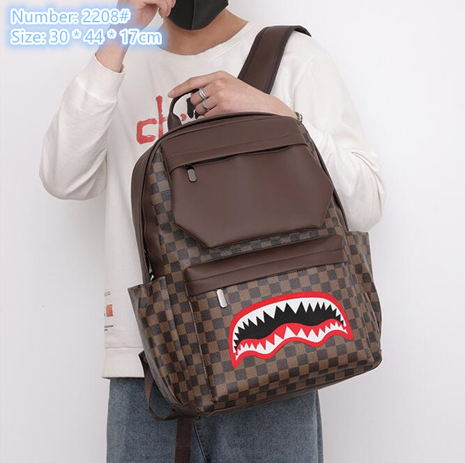Factory wholesale men shoulder bags 8 colors lightweight soft leather travel backpack lightweight waterproof outdoor leisure backpacks large-capacity laptop bag, Black-mouth-2208#
Factory wholesale men shoulder bags 8 colors lightweight soft leather travel backpack lightweight waterproof outdoor leisure backpacks large-capacity laptop bag, Black-mouth-2208#