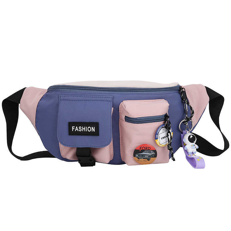 Waist Bag Fanny Pack Adjustable Strap And Buckle Couple Chest Bag Female 2023 New Korean Version Male and Student Messenger Sports 230523