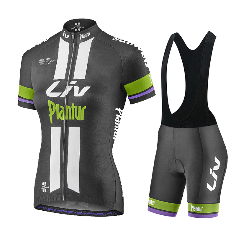 Cycling Jersey Sets LIV Women Cycling Jersey Set Summer Breathable Short Sleeve Cycling Clothing Quick-Dry MTB Bike Cycling Clothes Suit 230523