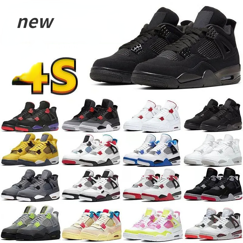 Basketball Shoes OG Jumpman 4s Men Women White Oreo Black Cat University Blue Sail Metallic Purple Bred Shimmer Cactus Jack Star Orange new Sneakers, 14
Basketball Shoes OG Jumpman 4s Men Women White Oreo Black Cat University Blue Sail Metallic Purple Bred Shimmer Cactus Jack Star Orange new Sneakers, 14