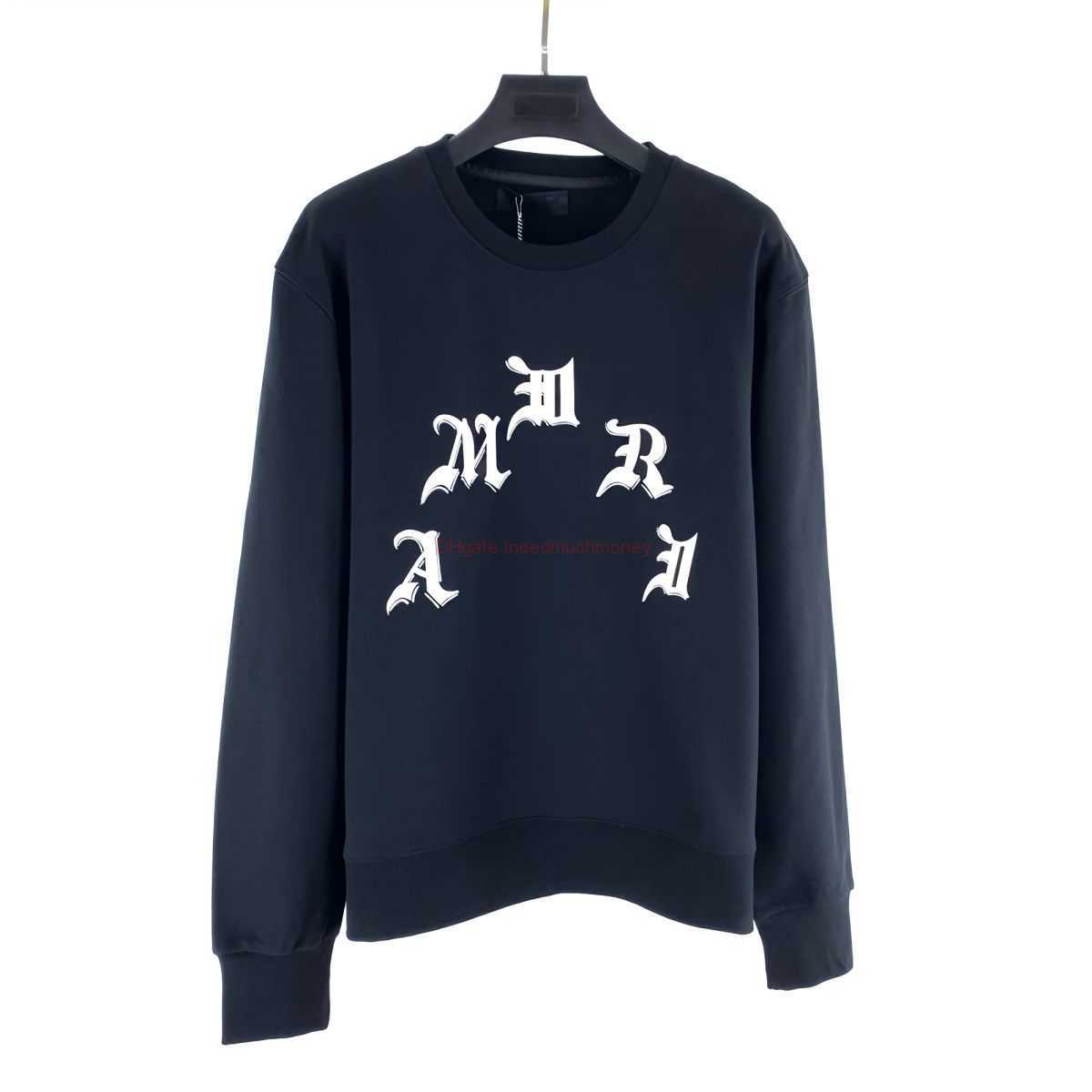 Designer Clothing Mens Sweatshirts Amires Am Hoodies Amies Trend New High Street Letter Print Round Neck Casual Long Sleeve Pullover Loose Mens Womens Black Sweater, Shipping fee
Designer Clothing Mens Sweatshirts Amires Am Hoodies Amies Trend New High Street Letter Print Round Neck Casual Long Sleeve Pullover Loose Mens Womens Black Sweater, Shipping fee