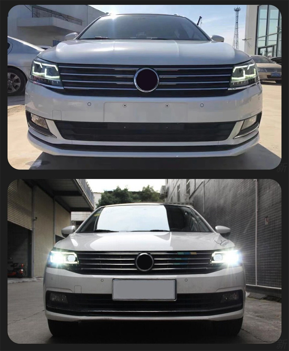 Car Styling for VW Passat B7 Headlights 20 11-20 16 LED Headlight DRL Hid Head Lamp Bi Xenon Projector Lens