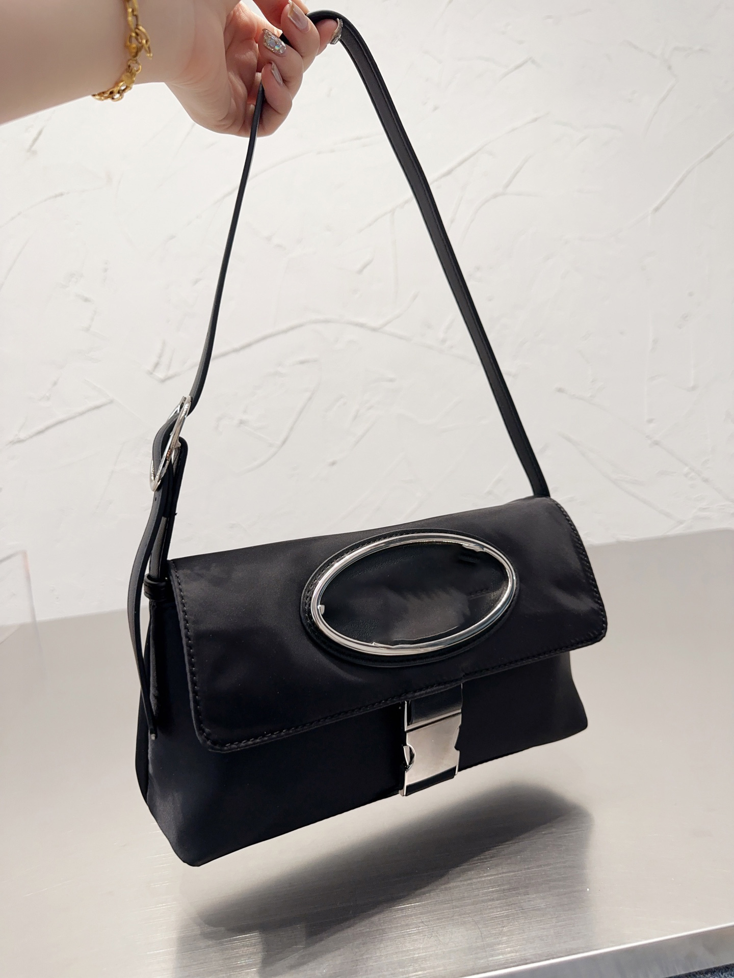 wallet Underarm Clutch Bag Nylon Leather Shoulder Bags Women Crossbody Messenger Handbag Evening Totes Purse, Black
wallet Underarm Clutch Bag Nylon Leather Shoulder Bags Women Crossbody Messenger Handbag Evening Totes Purse, Black