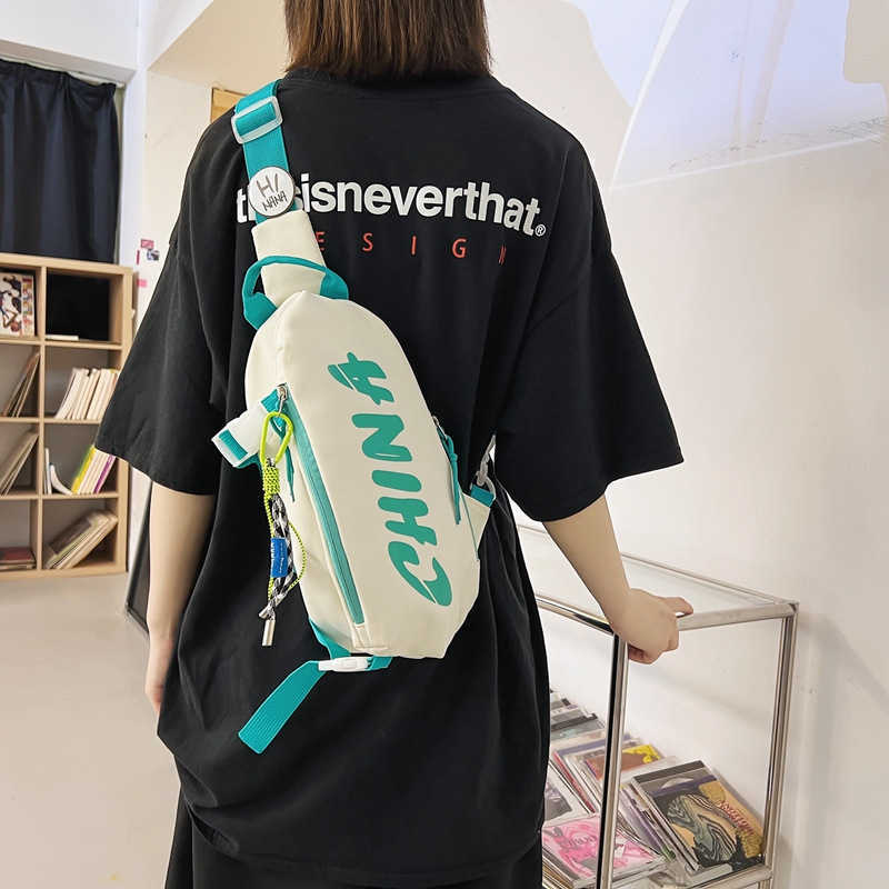 Waist Bag Fanny Pack Adjustable Strap And Buckle Ins Fashion Brand Chest Bag Women s Sports Men s Single Shoulder Messenger Large Capacity 230523