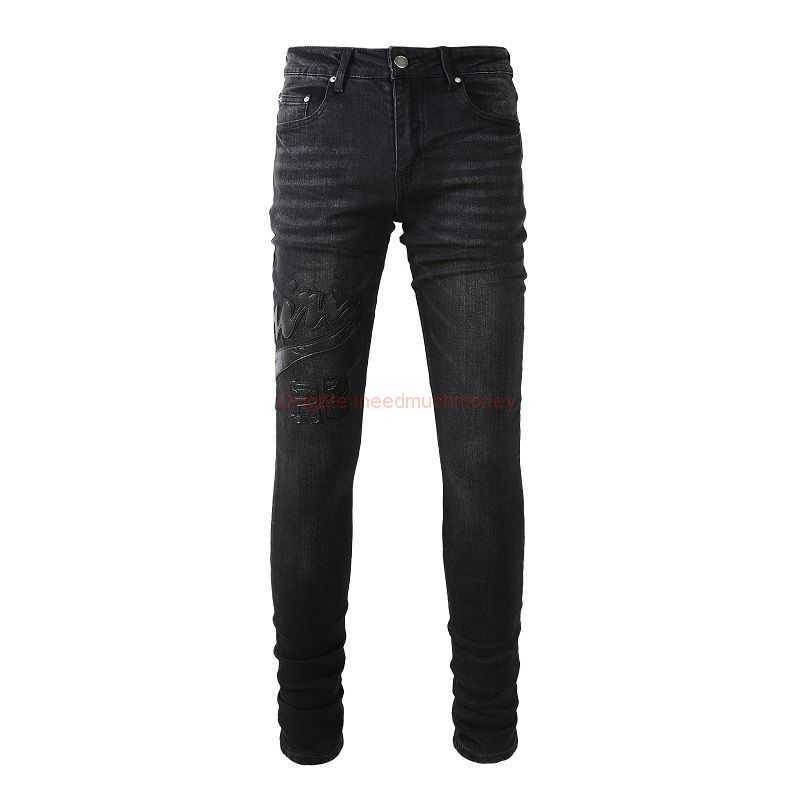 Designer Clothing Amires Jeans Denim Pants Amies New 1312 Fashion Black Leather Trendy Mens Elastic Slim Fit Small Feet Jeans Black Jeans Distressed Ripped Skinny Mo
Designer Clothing Amires Jeans Denim Pants Amies New 1312 Fashion Black Leather Trendy Mens Elastic Slim Fit Small Feet Jeans Black Jeans Distressed Ripped Skinny Mo