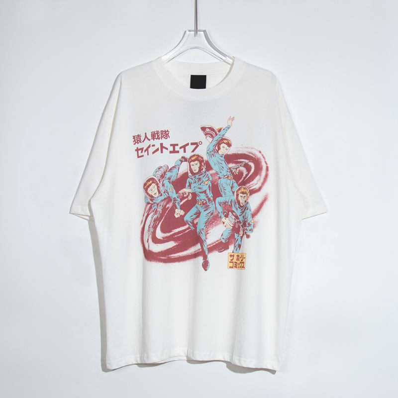 23ss USA Men Cotton Japan Tee Summer Retro Streetwear T shirt US Trends Fashion Short Sleeve Tshirt, White
23ss USA Men Cotton Japan Tee Summer Retro Streetwear T shirt US Trends Fashion Short Sleeve Tshirt, White